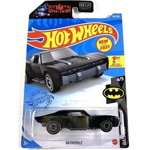 2021 New Movie Batman Black Batmobile Hot Wheels
